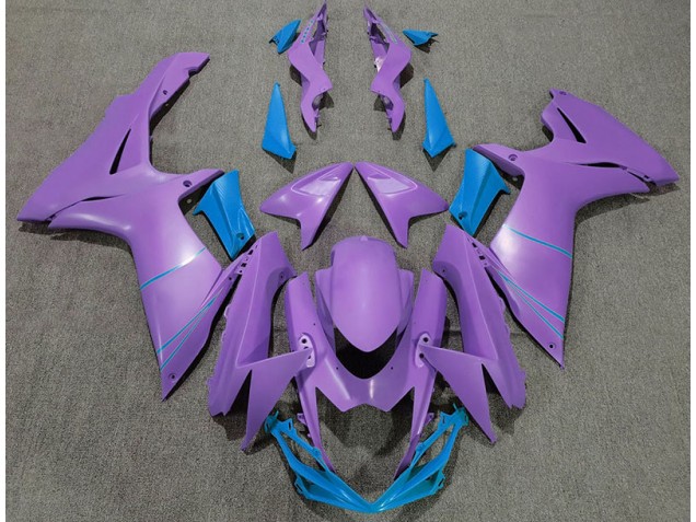 2011-2020 Matte Purple & Blue Suzuki GSXR 600-750 Fairings Canada 2011-2020 Matte Purple & Blue Suzuki GSXR 600-750 Fairings Canada