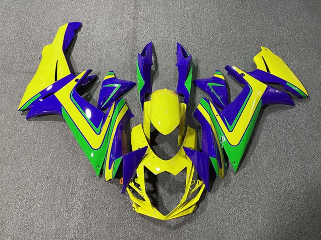 2011-2020 Orange Green and Blue Suzuki GSXR 600-750 Fairings Canada 2011-2020 Orange Green and Blue Suzuki GSXR 600-750 Fairings Canada