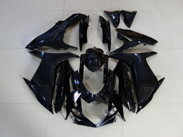 2011-2020 Plain Gloss Black Suzuki GSXR 600-750 Fairings Canada 2011-2020 Plain Gloss Black Suzuki GSXR 600-750 Fairings Canada