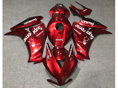 2012-2016 Deep Red Custom Honda CBR1000RR Fairings Canada