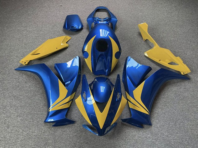 2012-2016 Gloss Blue and Yellow Honda CBR1000RR Fairings Canada