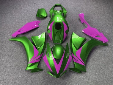 2012-2016 Gloss Green and Pink Honda CBR1000RR Fairings Canada