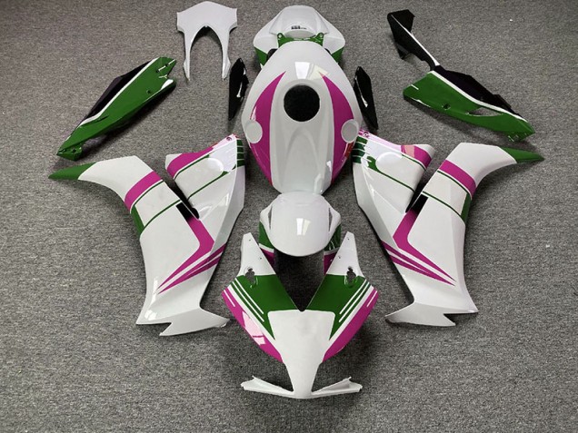 2012-2016 Gloss Pink and Green Honda CBR1000RR Fairings Canada 2012-2016 Gloss Pink and Green Honda CBR1000RR Fairings Canada