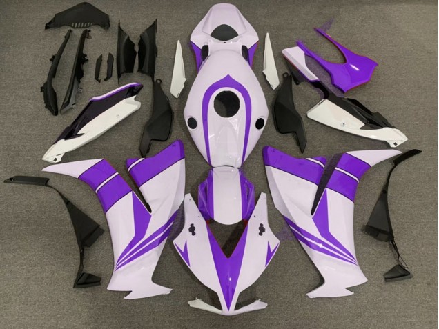 2012-2016 Gloss Purple and White Honda CBR1000RR Fairings Canada 2012-2016 Gloss Purple and White Honda CBR1000RR Fairings Canada
