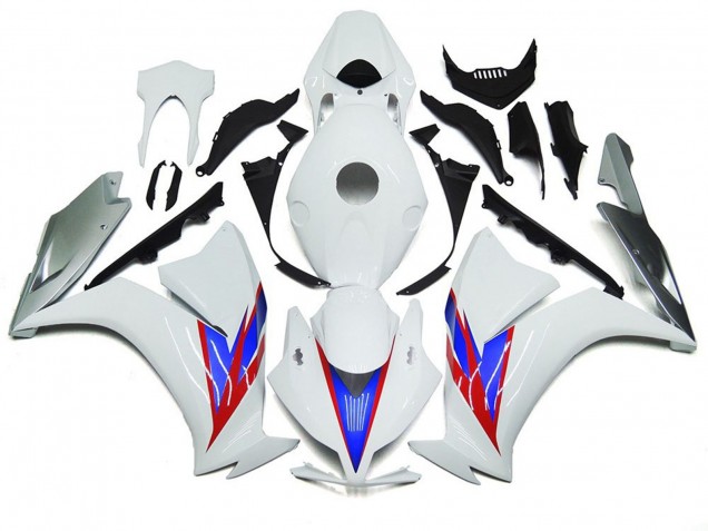 2012-2016 Gloss White and Silver Honda CBR1000RR Fairings Canada