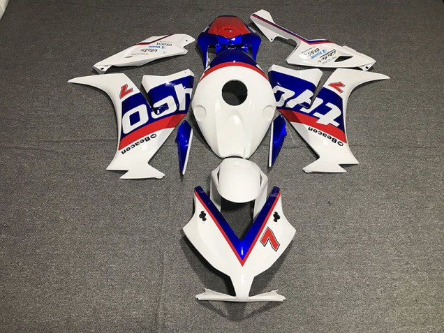 2012-2016 Racing Design White Honda CBR1000RR Fairings Canada 2012-2016 Racing Design White Honda CBR1000RR Fairings Canada