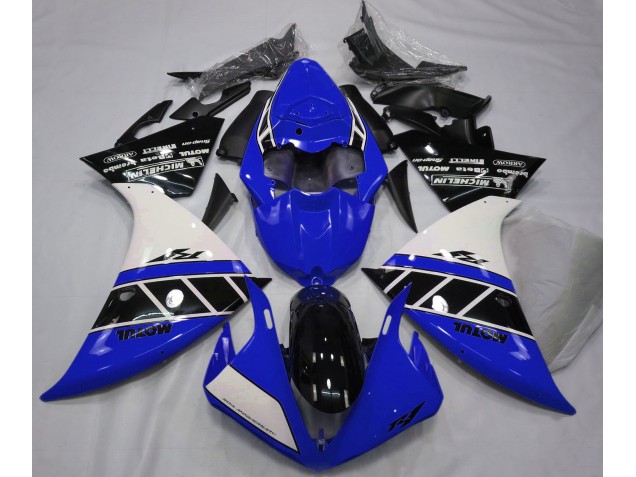 2013-2014 Gloss Blue White and Black Yamaha R1 Fairings Canada 2013-2014 Gloss Blue White and Black Yamaha R1 Fairings Canada