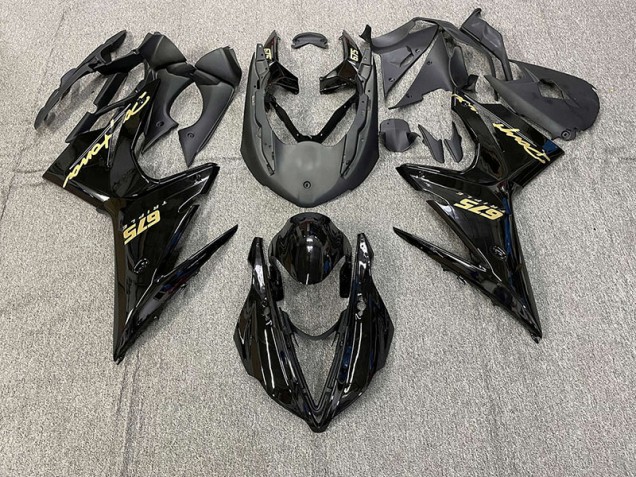 2013-2016 Gloss Black w Gold Triumph Daytona 675 Fairings Canada 2013-2016 Gloss Black w Gold Triumph Daytona 675 Fairings Canada