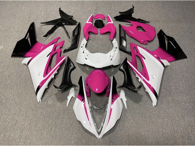 2013-2016 Gloss White and Pink Triumph Daytona 675 Fairings Canada