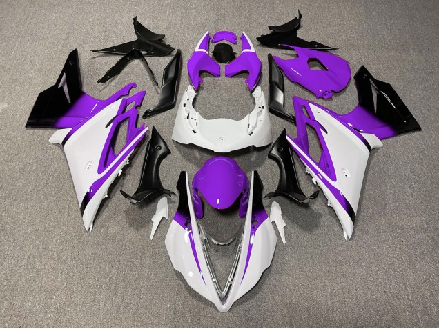 2013-2016 Gloss White and Purple Triumph Daytona 675 Fairings Canada 2013-2016 Gloss White and Purple Triumph Daytona 675 Fairings Canada