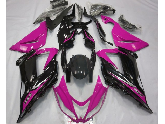 2013-2018 Black and Pink Kawasaki ZX6R Fairings Canada