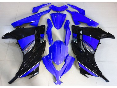 2013-2018 Midnight Blue and Black Kawasaki Ninja 300 Fairings Canada
