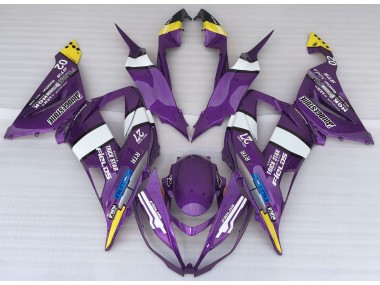 2013-2018 Purple Logo Style Kawasaki ZX6R Fairings Canada