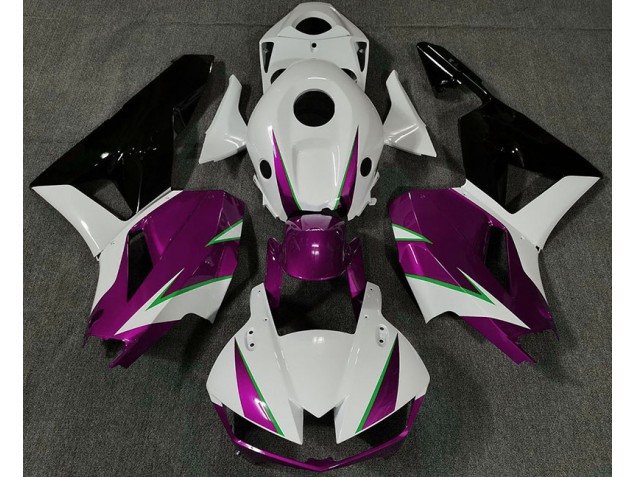 2013-2020 Gloss Pink White and Green Honda CBR600RR Fairings Canada 2013-2020 Gloss Pink White and Green Honda CBR600RR Fairings Canada