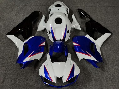 2013-2020 Gloss White and Deep Blue Honda CBR600RR Fairings Canada