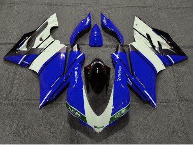 2015-2017 Dark Blue OEM Style Ducati 959 1299 Fairings Canada