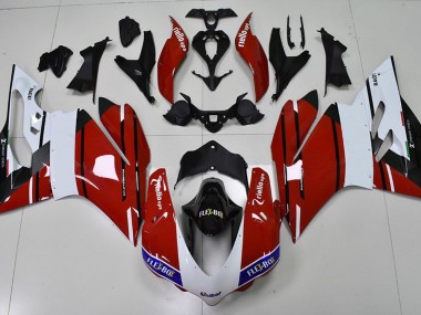 2015-2017 Red and White Ducati 959 1299 Fairings Canada
