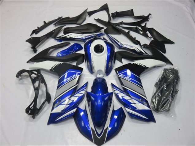 2015-2018 Blue and Silver Yamaha R3 Fairings Canada