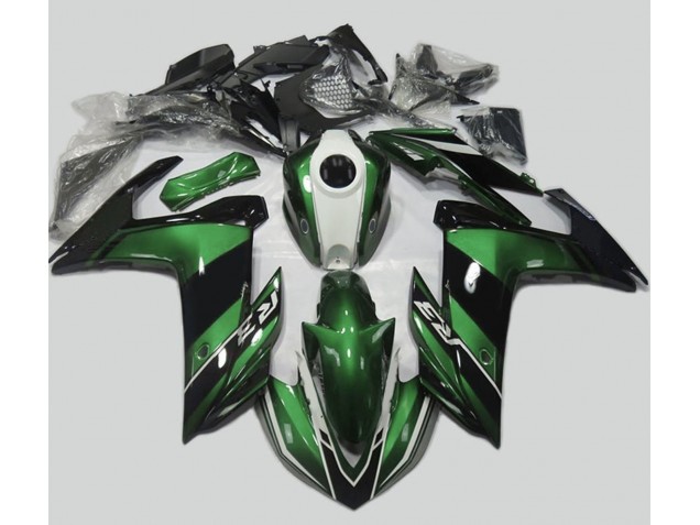 2015-2018 Green and Gloss Black Yamaha R3 Fairings Canada