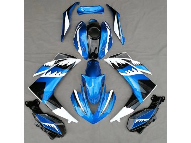 2015-2018 Light Blue Shark Yamaha R3 Fairings Canada