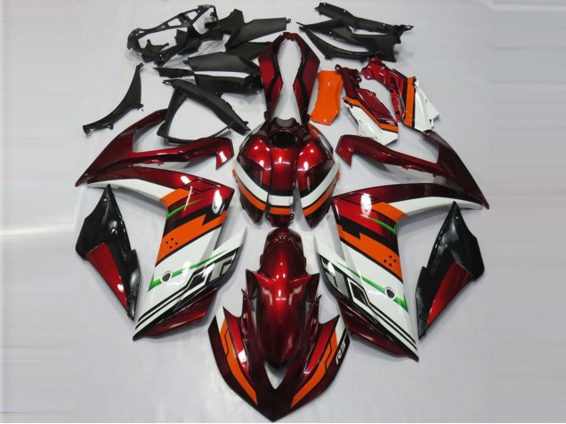 2015-2018 Orange and Maroon Yamaha R3 Fairings Canada 2015-2018 Orange and Maroon Yamaha R3 Fairings Canada