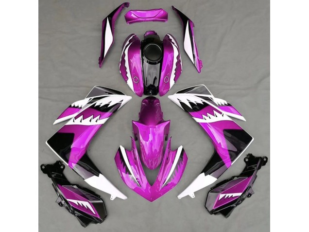 2015-2018 Pink Shark Yamaha R3 Fairings Canada