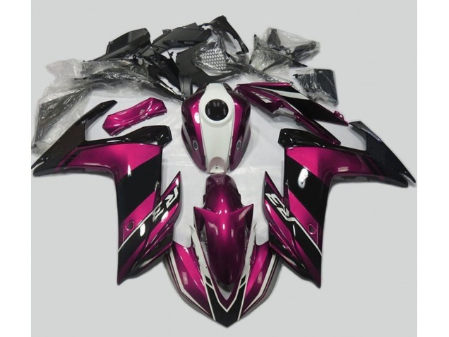 2015-2018 Pink and Gloss Black Yamaha R3 Fairings Canada