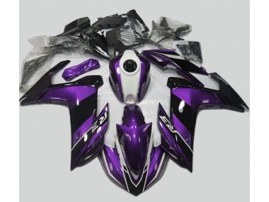 2015-2018 Purple and Gloss Black Yamaha R3 Fairings Canada