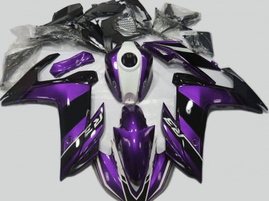 2015-2018 Purple and Gloss Black Yamaha R3 Fairings Canada
