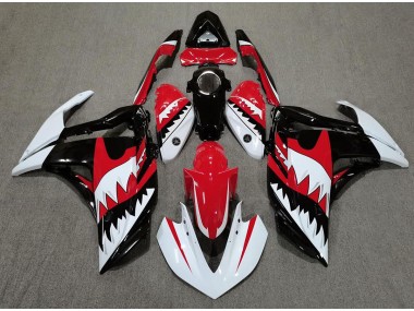 2015-2018 White Shark & Red Yamaha R3 Fairings Canada