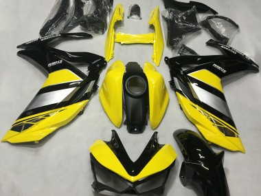 2015-2018 Yellow and Black Gloss Yamaha R3 Fairings Canada