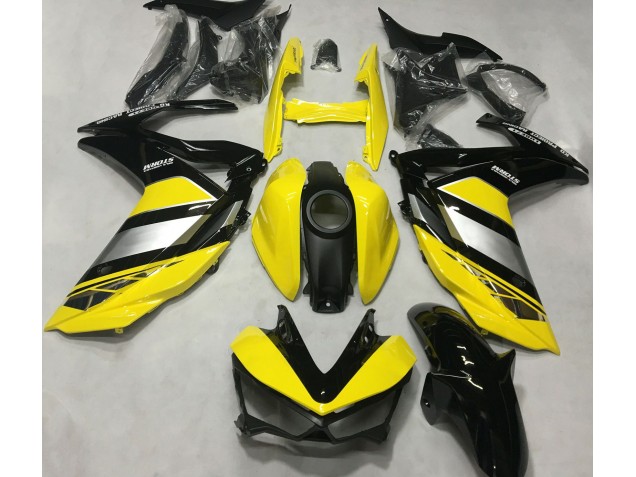 2015-2018 Yellow and Black Gloss Yamaha R3 Fairings Canada