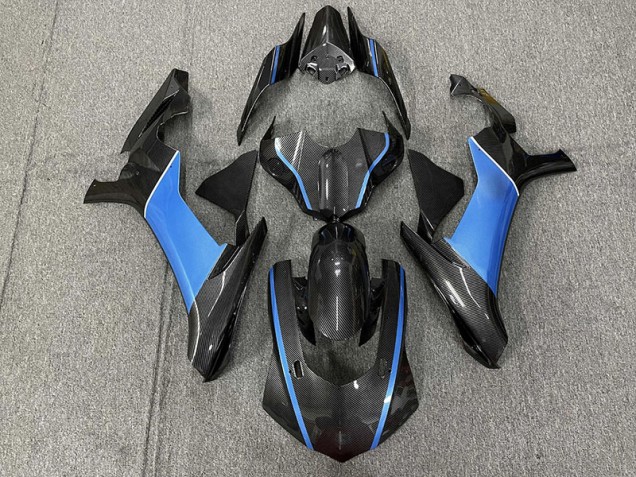 2015-2019 Carbon Fiber & Light Blue Yamaha R1 Fairings Canada 2015-2019 Carbon Fiber & Light Blue Yamaha R1 Fairings Canada