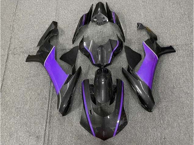 2015-2019 Carbon Fiber & Purple Yamaha R1 Fairings Canada 2015-2019 Carbon Fiber & Purple Yamaha R1 Fairings Canada