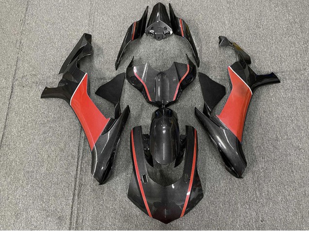 2015-2019 Carbon Fiber & Red Yamaha R1 Fairings Canada 2015-2019 Carbon Fiber & Red Yamaha R1 Fairings Canada