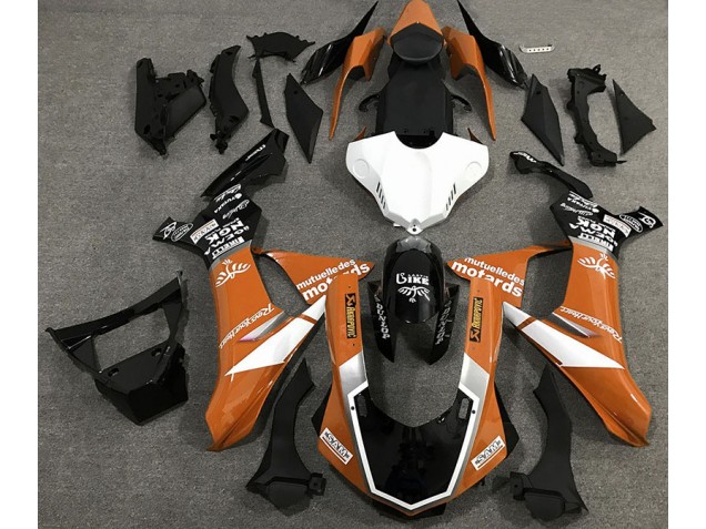 2015-2019 Gloss Orange Logo Style Yamaha R1 Fairings Canada 2015-2019 Gloss Orange Logo Style Yamaha R1 Fairings Canada