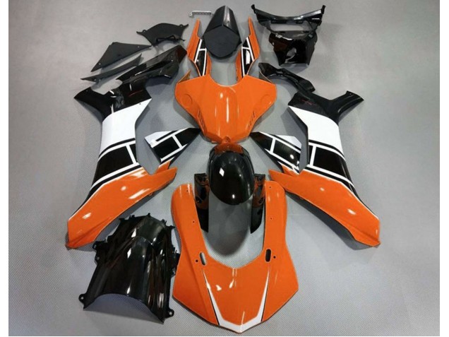 2015-2019 Gloss Orange White and Black Yamaha R1 Fairings Canada 2015-2019 Gloss Orange White and Black Yamaha R1 Fairings Canada