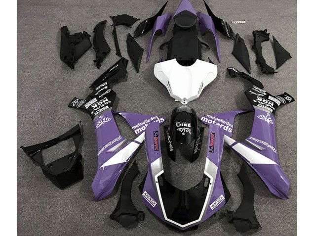 2015-2019 Gloss Purple Logo Style Yamaha R1 Fairings Canada