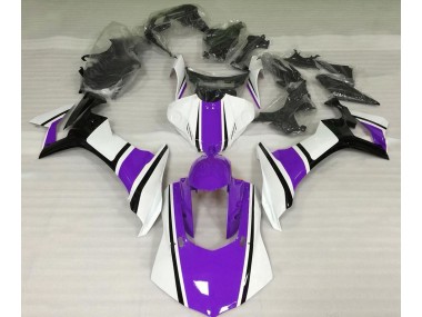 2015-2019 Gloss White Purple and Black Yamaha R1 Fairings Canada