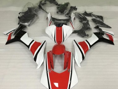 2015-2019 Gloss White Red and Black Yamaha R1 Fairings Canada