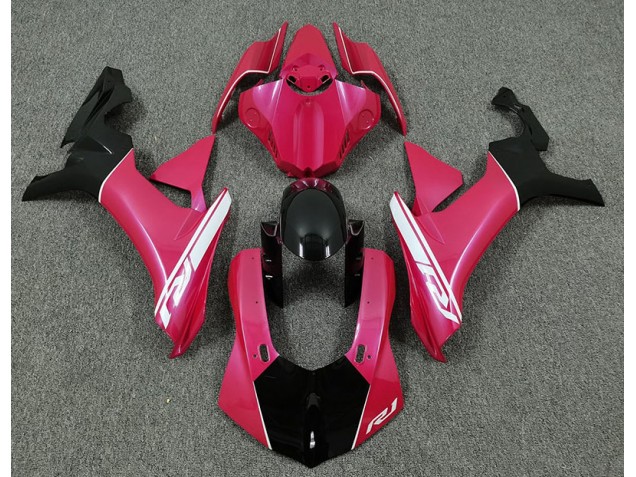 2015-2019 Hot Pink and Black Yamaha R1 Fairings Canada