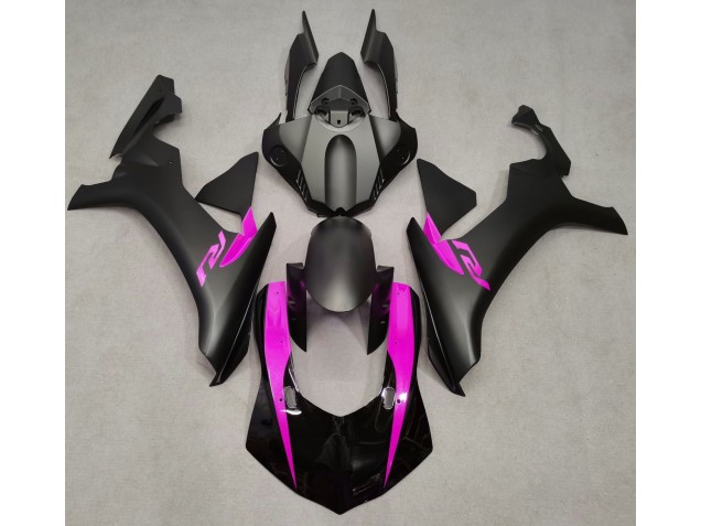 2015-2019 Matte Black & Pink Yamaha R1 Fairings Canada