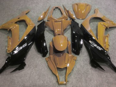 2016-2019 Desert Tan and Black Kawasaki ZX10R Fairings Canada