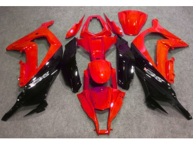 2016-2019 Gloss Red and Black Kawasaki ZX10R Fairings Canada