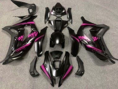 2016-2019 Satin Black & Pink Kawasaki ZX10R Fairings Canada