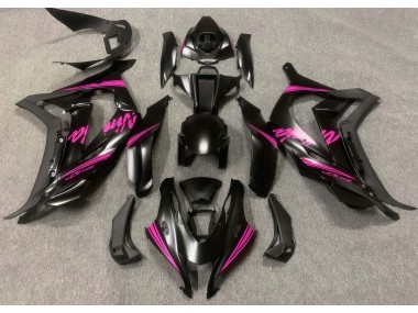 2016-2019 Satin Black & Pink Kawasaki ZX10R Fairings Canada