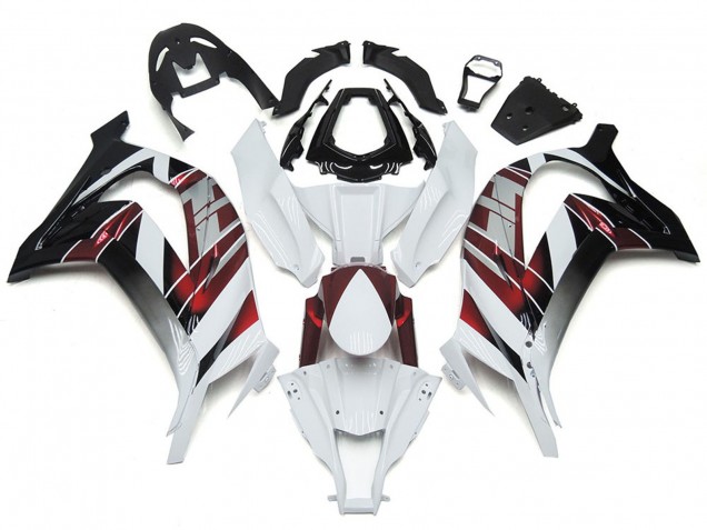 2016-2019 White and Silver Kawasaki ZX10R Fairings Canada 2016-2019 White and Silver Kawasaki ZX10R Fairings Canada