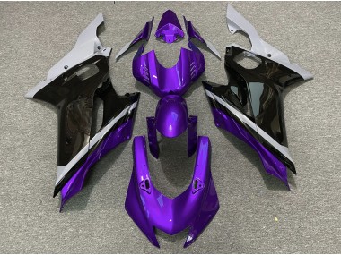 2017-2019 Cement Black and Purple Yamaha R6 Fairings Canada