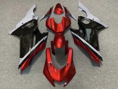 2017-2019 Cement Black and Red Yamaha R6 Fairings Canada