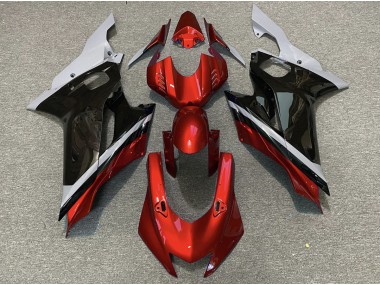 2017-2019 Cement Black and Red Yamaha R6 Fairings Canada